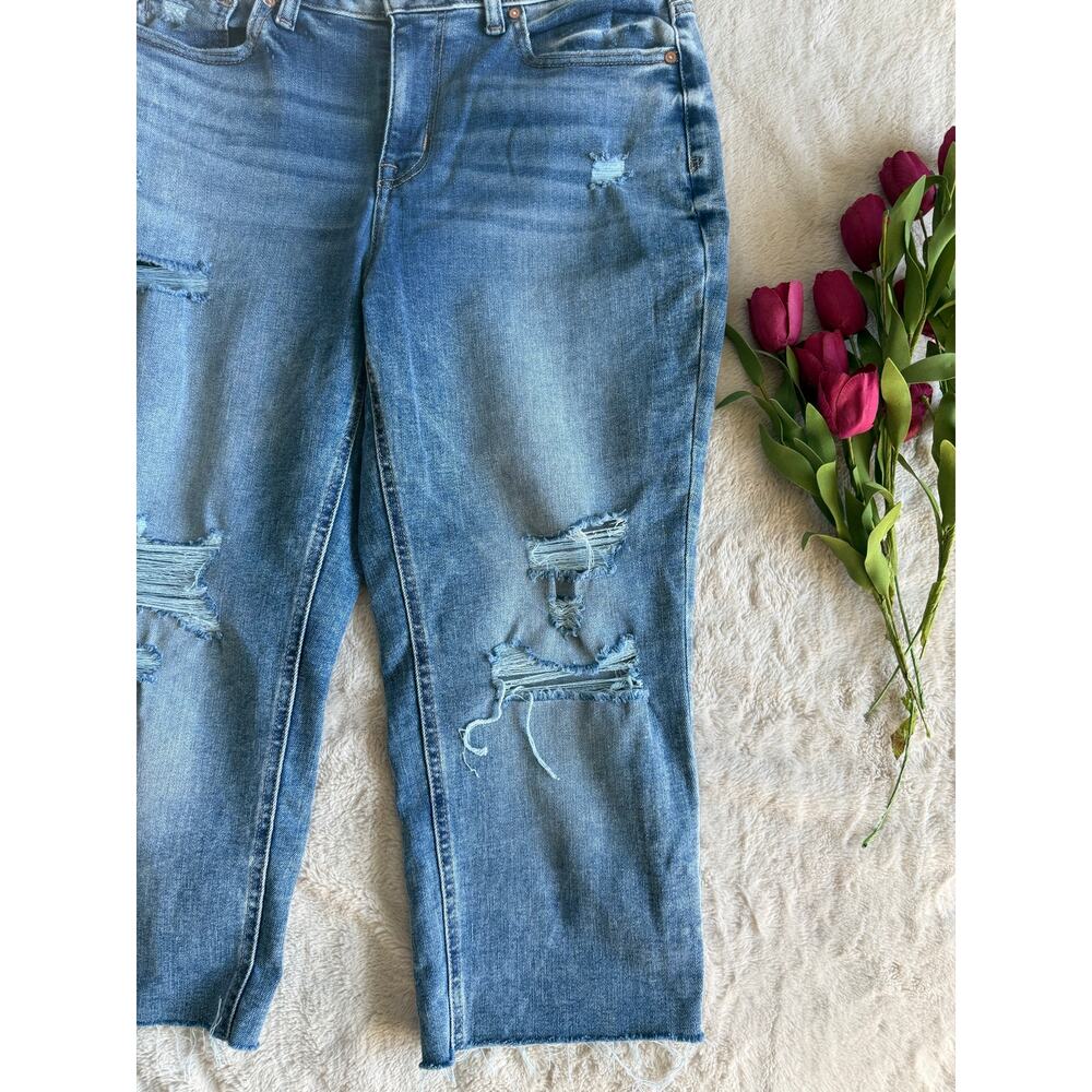Edgely High Rise Straight Capri Pants Size 12 - Picture 2 of 6